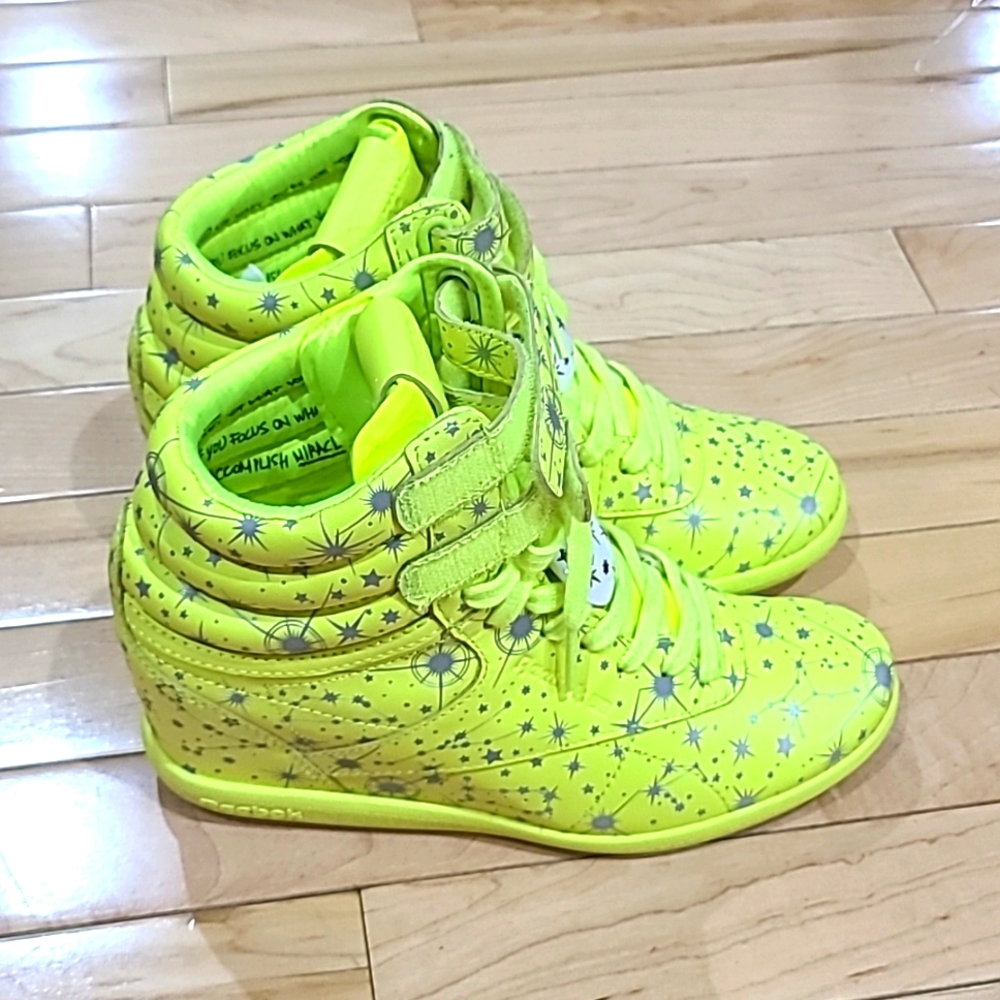 Melody Ehsani x Reebok Classic Freestyle Hi Hidden Wedge Sneaker sz 6